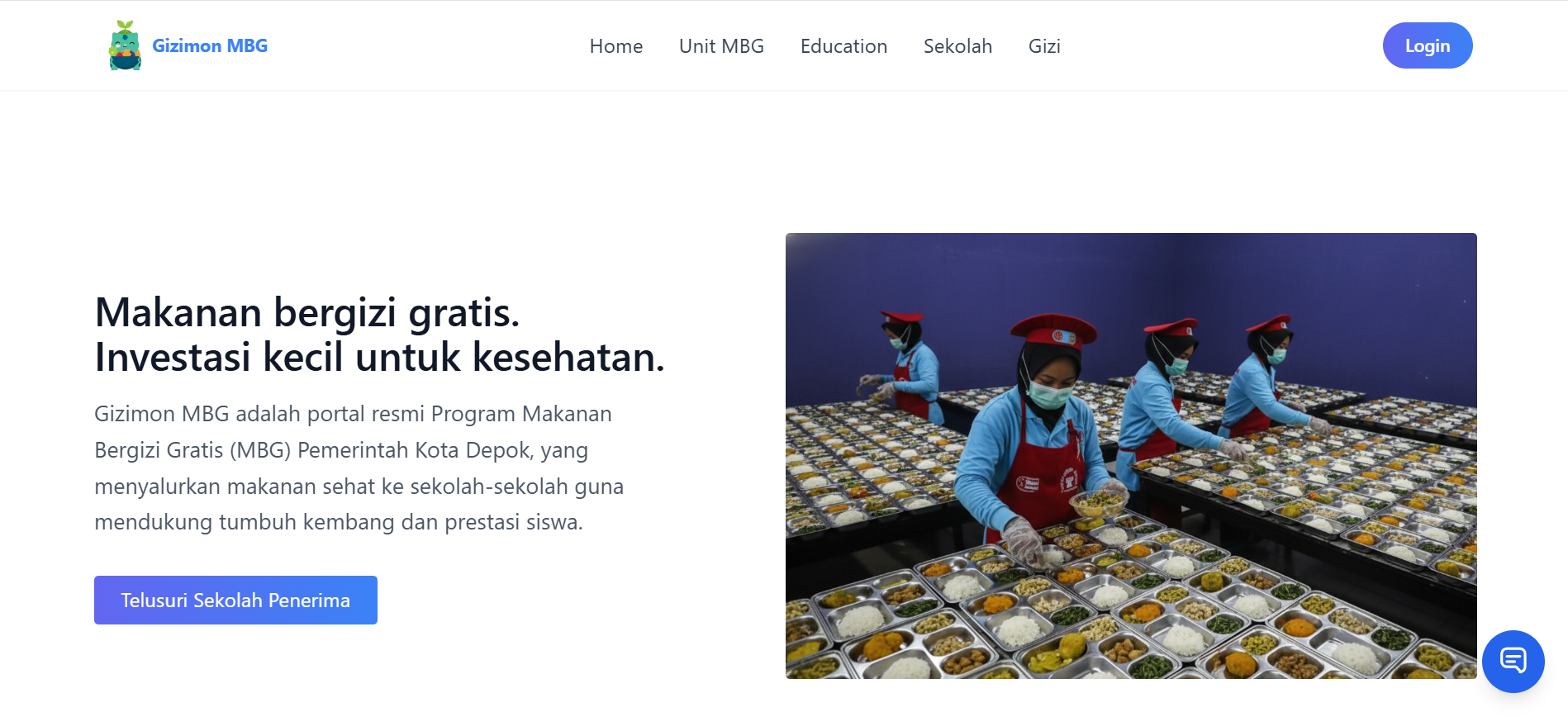 Gizimon MBG - Monitoring MBG